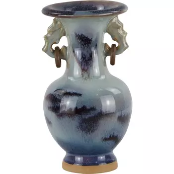 Ваза Glasar маленькая горы 12x12x22см