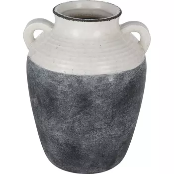 Ваза Glasar с ручками 17х17х23см