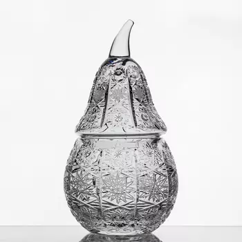 Ваза-груша Неман с крышкой 1100/18 9,4х22 см