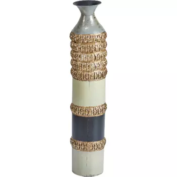 Ваза интерьерная Glasar 15х15х75 см