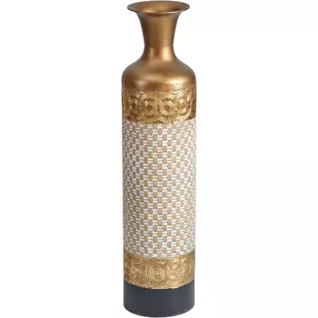 Ваза интерьерная Glasar 19х19х77 см