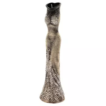 Ваза керамическая платье ср Porc-сeramic