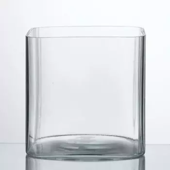 Ваза-квадрат Неман Гладь 100/1 15х15 см