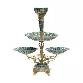 Ваза-менажница Glasar 47x29x57см