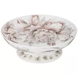 Ваза на ножке Lefard Белый цветок 21,5х7,5 см