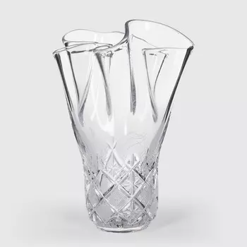 Ваза Неман для цветов хрустальная 23,5х15 см