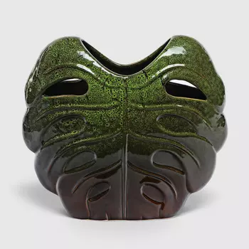 Ваза S&amp;A Ceramic тропики 29.3х11.3х26 см