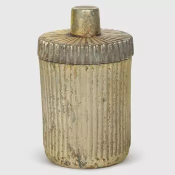 Ваза с крышкой Dekor pap декоративная 7,5x7,5x13 см