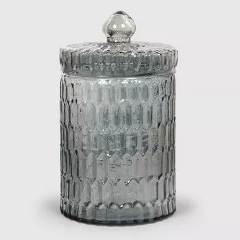 Ваза с крышкой декоративная Dekor pap 12x12x23 см