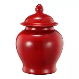 Ваза с крышкой Glasar 10x10x14 см