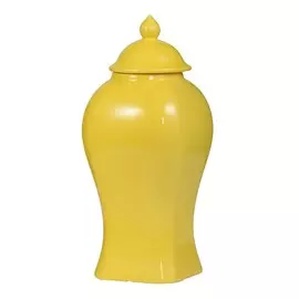 Ваза с крышкой Glasar 16x16x37см