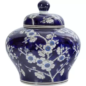 Ваза с крышкой Glasar 22х22х24 см