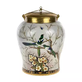 Ваза с крышкой Glasar 24x24x31 см