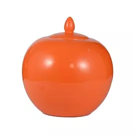 Ваза с крышкой Glasar 27x27x28см