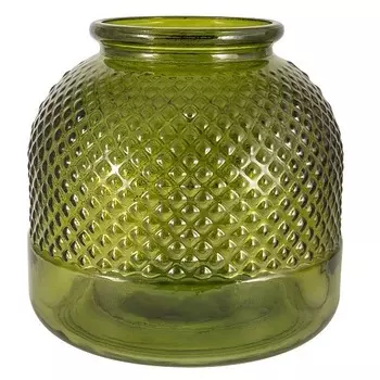 Ваза San Miguel Diamante темно-зеленая 24 см