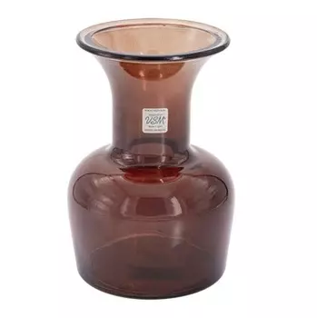 Ваза San Miguel Enea тёмно-коричневая 20 см