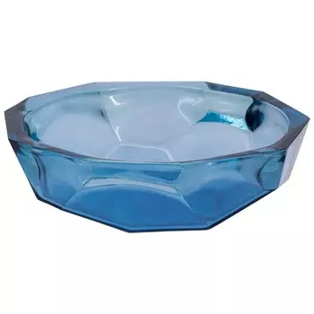 Ваза San Miguel Origami синяя 25 см