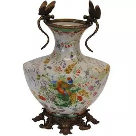 Ваза стрекозы 30.5см Wah luen handicraft