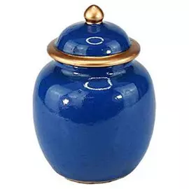 Вазочка с крышкой Glasar 10x10x14см