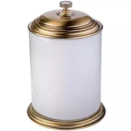 Ведро для мусора Boheme Royal Cristal бронзовое 23х23х32,5 см