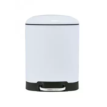 Ведро для мусора Ridder Nala 6 л белый