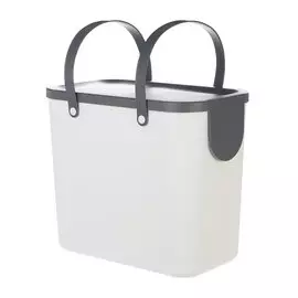 Ведро для мусора Rotho albula 25л белое