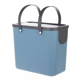 Ведро для мусора Rotho Albula голубое 25 л