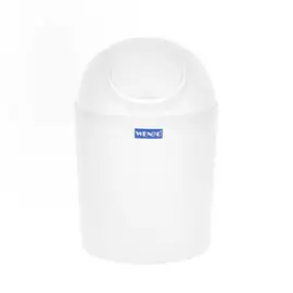 Ведро мусорное Wenko sanitary arktis белое