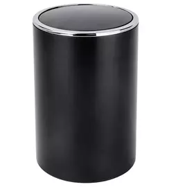 Ведро мусорное Wenko sanitary bin inc черное 19х19х26 см 5л