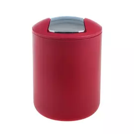 Ведро мусорное Wenko sanitary brasil красное