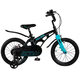 Велосипед детский Maxiscoo Cosmic стандарт плюс 16 дюймов черный аметист
