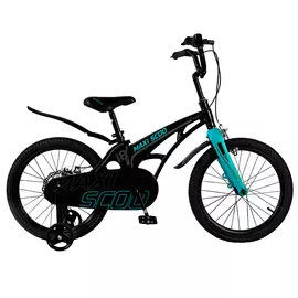 Велосипед детский Maxiscoo Cosmic стандарт плюс 18 дюймов черный аметист