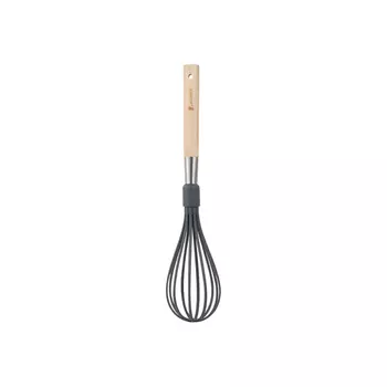 Венчик Bergner Naturally пластик, дерево, нержавеющая сталь 34х6 см