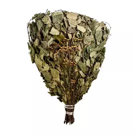 Веник березовый с пижмой в уп. "Банные штучки"