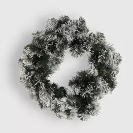 Венок Царь-Елка снежная фантазия 45 см