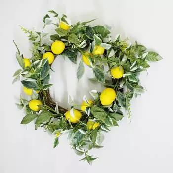 Венок с лимонами Конэко-О 55 см
