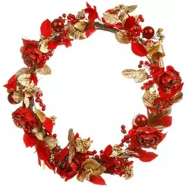 Венок сосновый с шишками 76.2 см Shandong hr arts GF2017-48