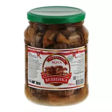 Вешенки маринованные Принцесса Вкуса 500 мл