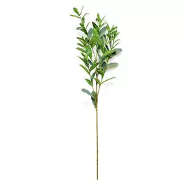 Ветка оливы зеленого цвета высота 97 см Конэко-О