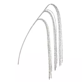 Ветка рождественская Bizzotto ny Anais серебристая 110 см