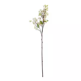 Ветка вишни белая Конэко-о высота 105 /40+65/ см