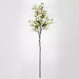 Ветка вишни белая высота 105 /40+65/ см Конэко-О