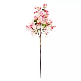 Ветка вишни розового цвета высота 100 /45+55/ см Конэко-О