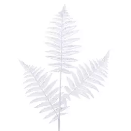 Ветвь декоративная Kaemingk 25x80 см белая