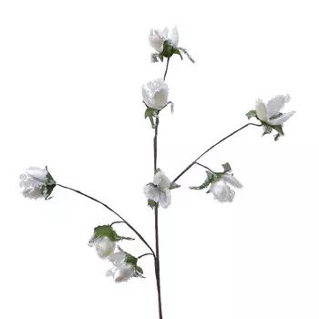 Ветвь декоративная Kaemingk жемчужная 76 см