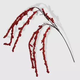 Ветвь искусственная Dpi 100 см красная