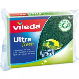 ВИЛЕДА Губка антибактериальная Ультра Фреш 2 шт.