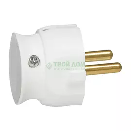 Вилка Легранд 2к 16а белая