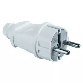 Вилка прямая с/з белая Navigator/навигатор 61359