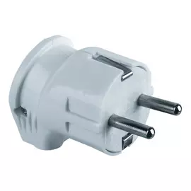 Вилка угловая с/з белая Navigator/навигатор 61362